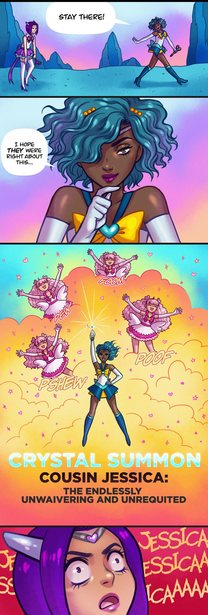 Illustration for article titled Stela exclusive: Magical video-game girls kick ass in Chaos Arena: Crystal Fighters
